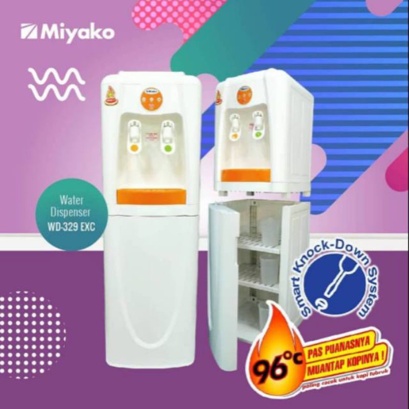 Jual Dispenser Miyako Super Hot Cold Wd Exc Shopee Indonesia