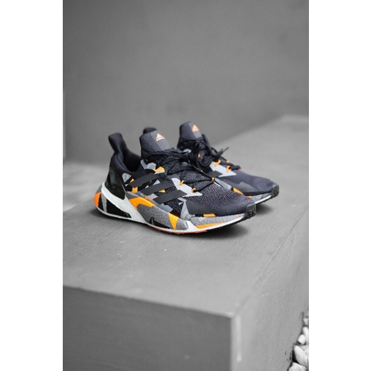 Adidas X9000L4 Black Orange Camo