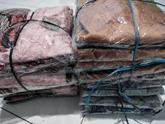 Batik Wanita Asj Sa Hrb026 Kenongo Kemeja Tosca Pendek Size M L Xl