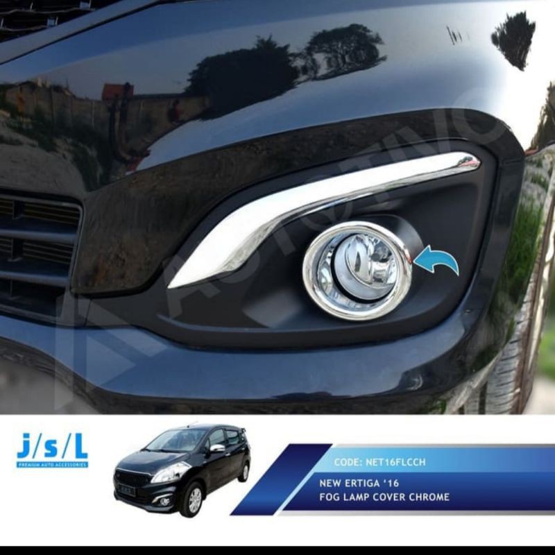 Cover ring foglamp/ garnis foglamp new ertiga chrome jsl