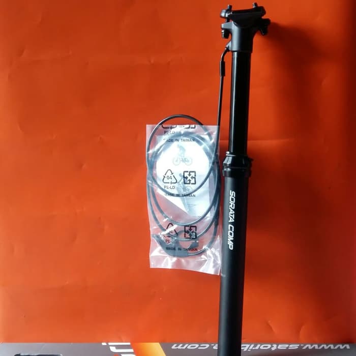 SEATPOST HIDROLIK ADJUSTABLE - DROPPER POST SATORI COMP KABEL LUAR - 31.6