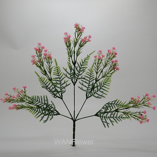 WANFLOWER Daun Pakis BabyBreath X5 * PINK