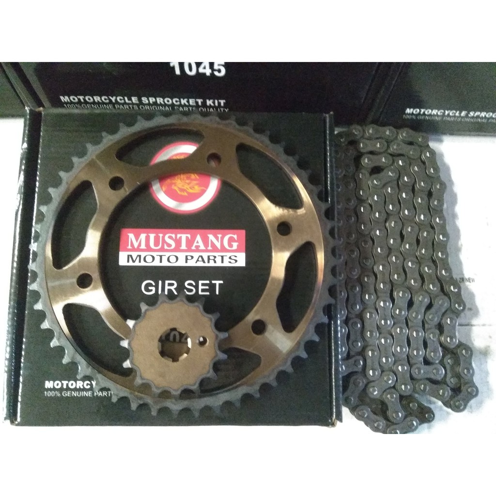 GEAR, GIR SET (MUSTANG) PAKET KOMPLIT YAMAHA R15, R15 NEW