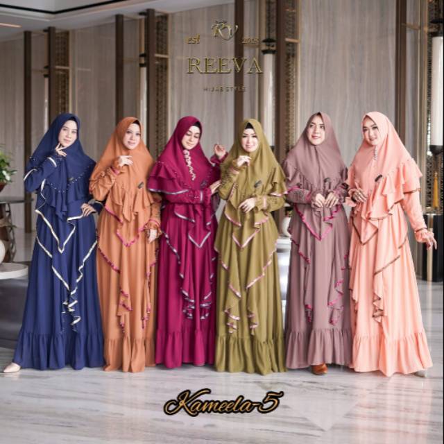 Syari kameela voal 5 ory REEVA