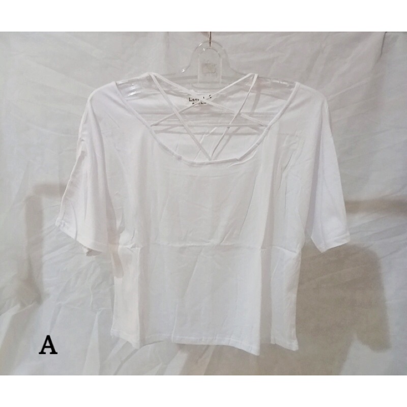 Baju atasan wanita korea style 2 warna terbaru
