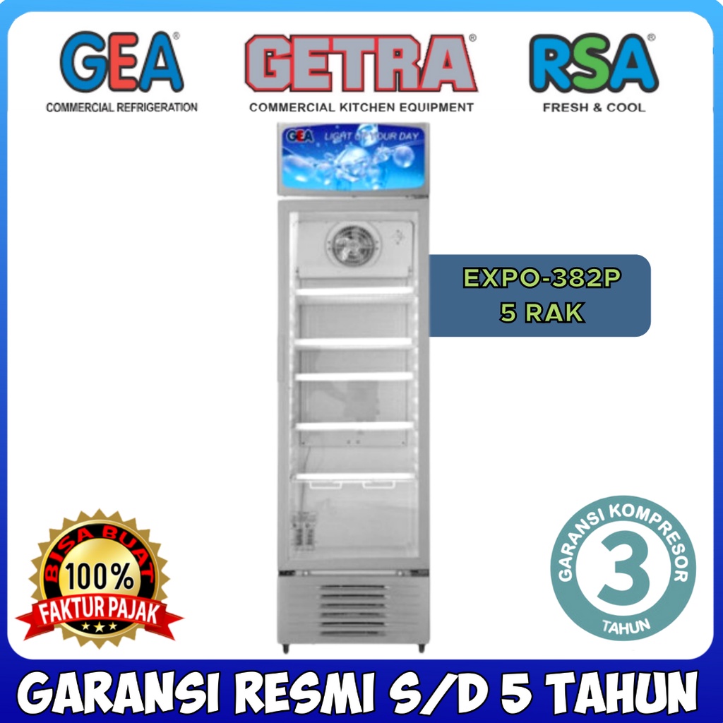 Jual Showcase Gea Expo P Display Cooler Lemari Mesin Pendingin Kaca