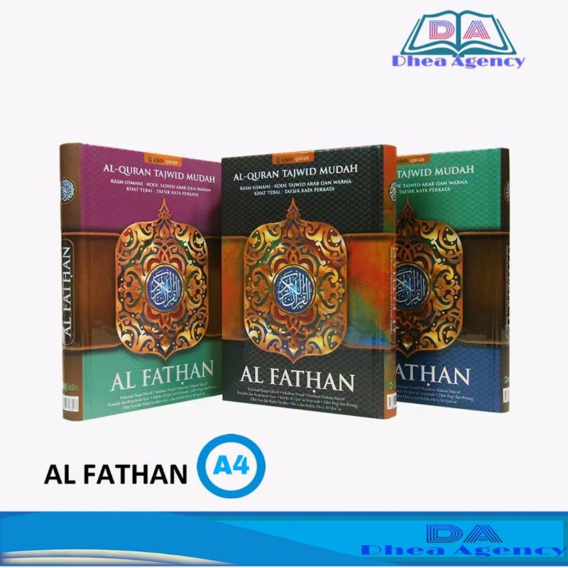 Al Quran Tajwid Mudah Al Fathan A4