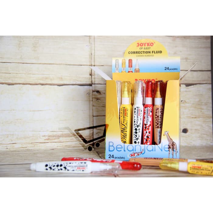 

Correction Fluid / Tipex Cair Joyko CF-S227 Motif Animal (Mata Besi) [1 PCS]