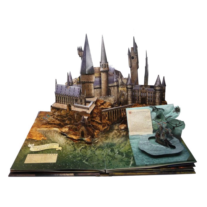 MURAH Harry Potter: Pop-Up Book (Illustrated 3D Book - Hardcover)
