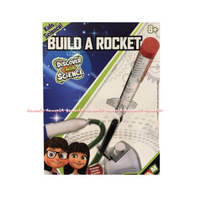 Emco Kids Science Build A Rocket Mainan Science Anak Membuat Pesawat Roket Emko Mainan Sains