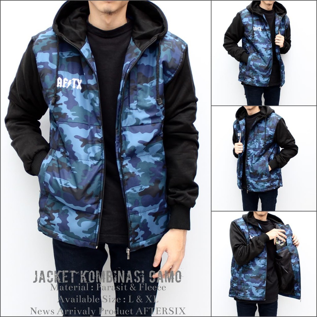 TERBARU !! JAKET CAMO COMBINASI/ JAKET PRIA TERMURAH!!