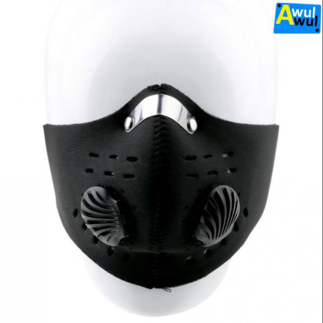 Masker Motor Anti Debu dengan Penjepit Hidung