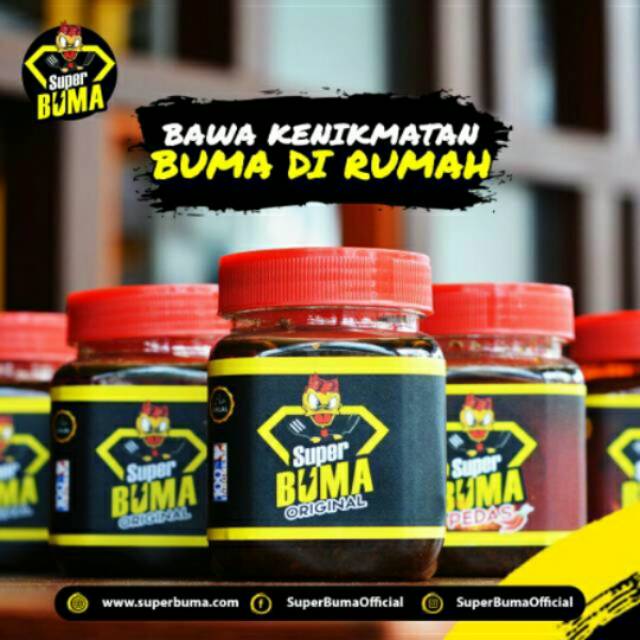 Bumbu bebek/sambal SUPER BUMA ori/pedas (ecer)