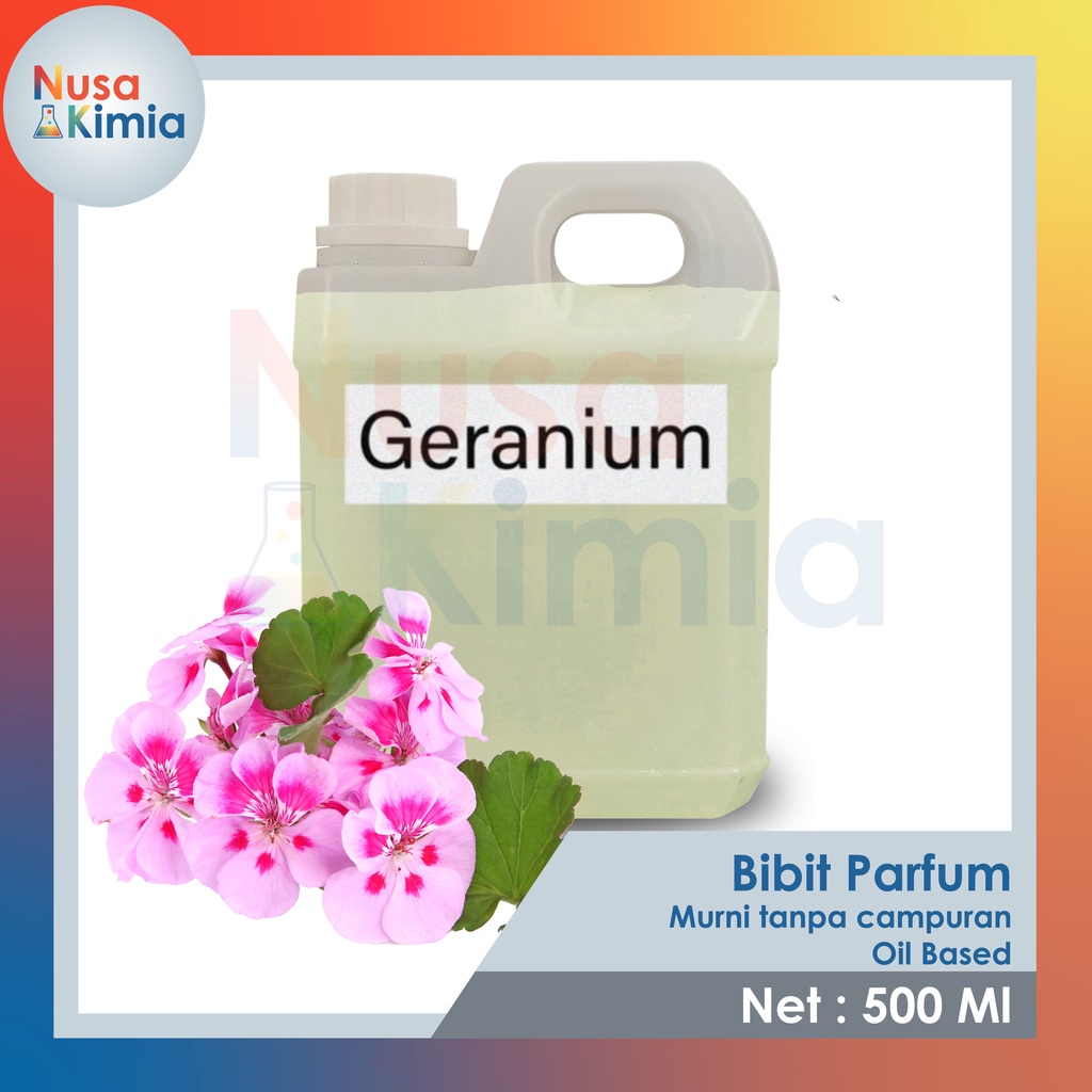 Bibit Parfum Geranium / Bunga Geranium 500 ml