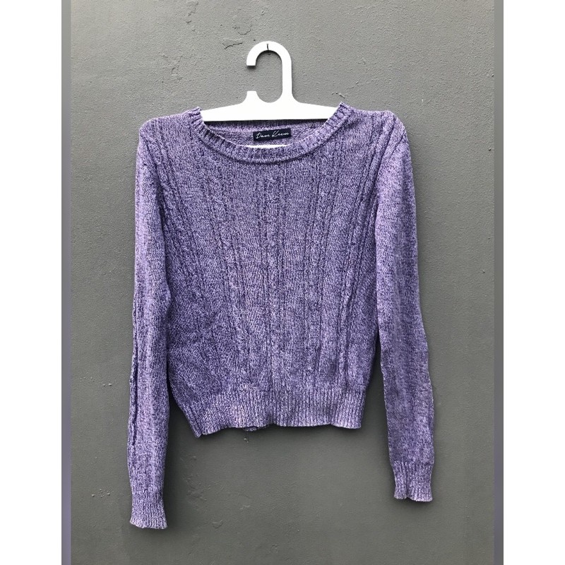 Sweater Rajut Lilac