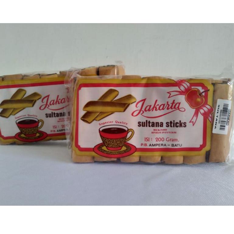 

Model terbaru AI749 BISKUIT SULTANA STICKS JAKARTA Jajanan Legendaris Kota Batu Malang 200 gram AI7
