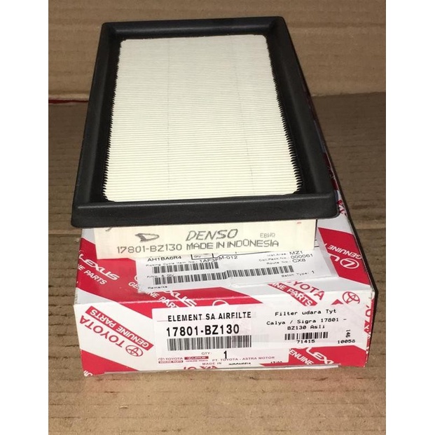 Filter udara Toyota Sigra 17801-BZ130 Asli -71415