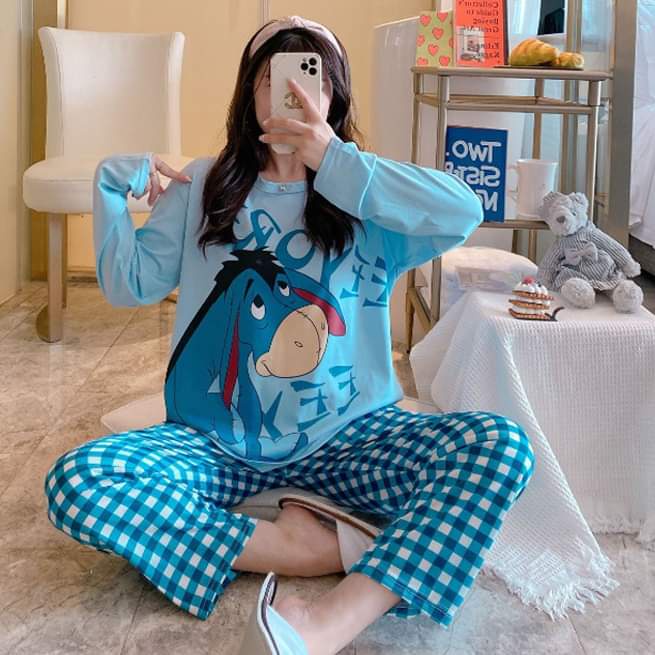 Setelan Piyama Dewasa Perempuan Kategori I