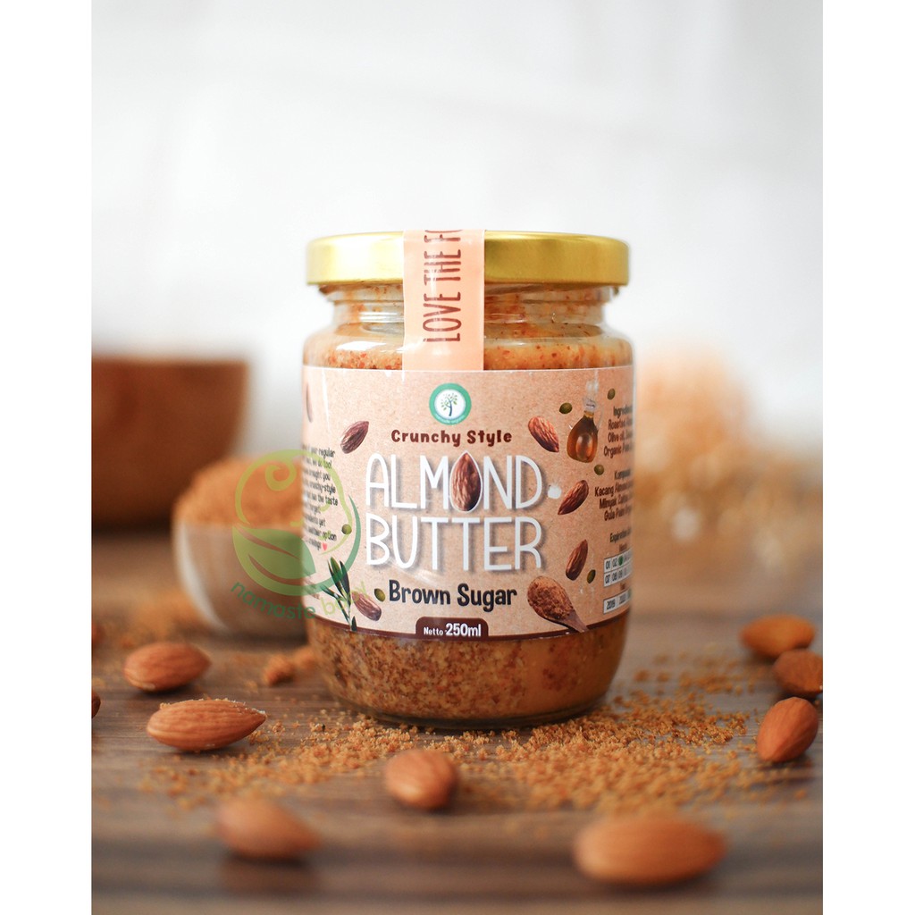 

BROWN SUGAR ALMOND BUTTER CRUNCHY STYLE 250ML