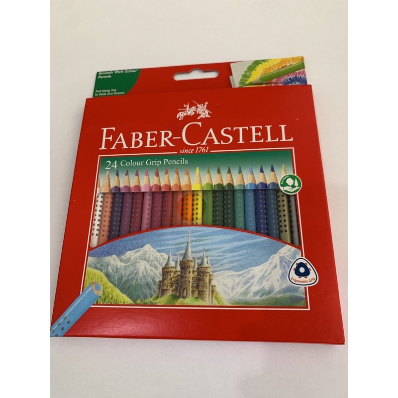 

PENSIL WRNA FABER CASTELL 24 COLOUR GRIP