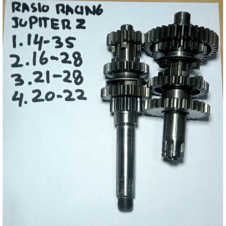 rasio racing Jupiter z 200cc stater off