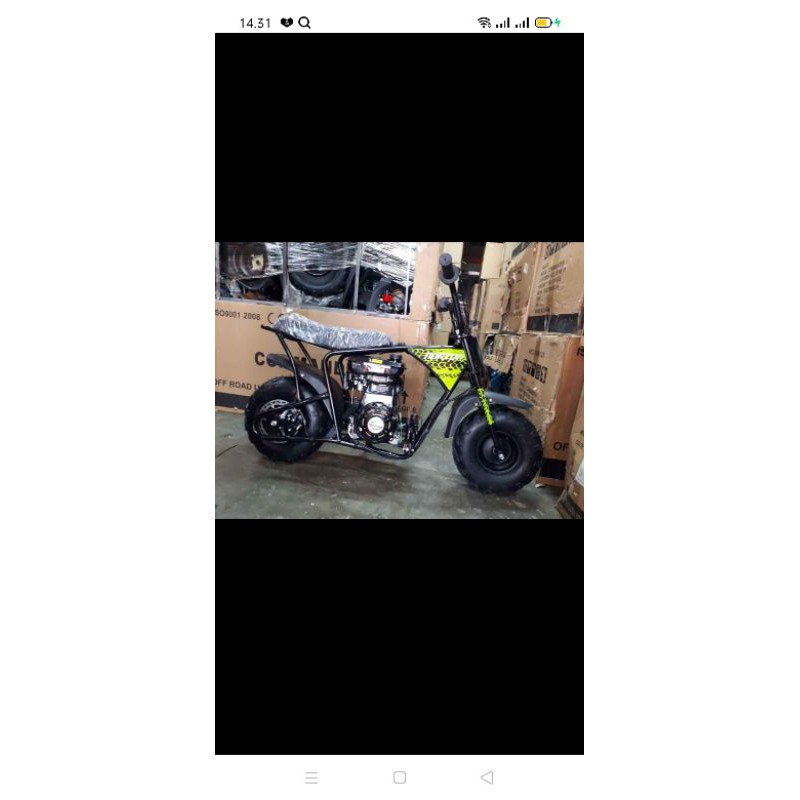 MOTOR NORTON 105MATIC MODEL TERBARU RING 6 MESIN 4 TAK ~MAINAN ANAK~MOTOR ANAK