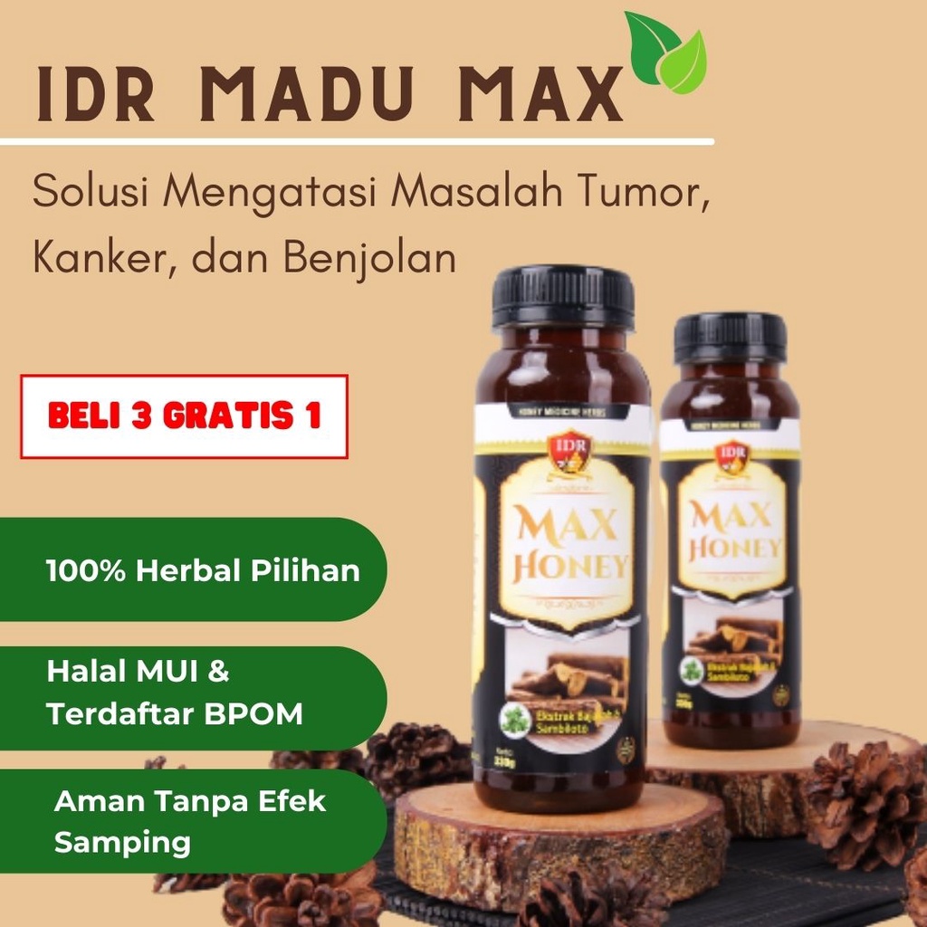 Jual Idr Madu Max Solusi Mengatasi Berbagai Masalah Kanker Tumor Dan