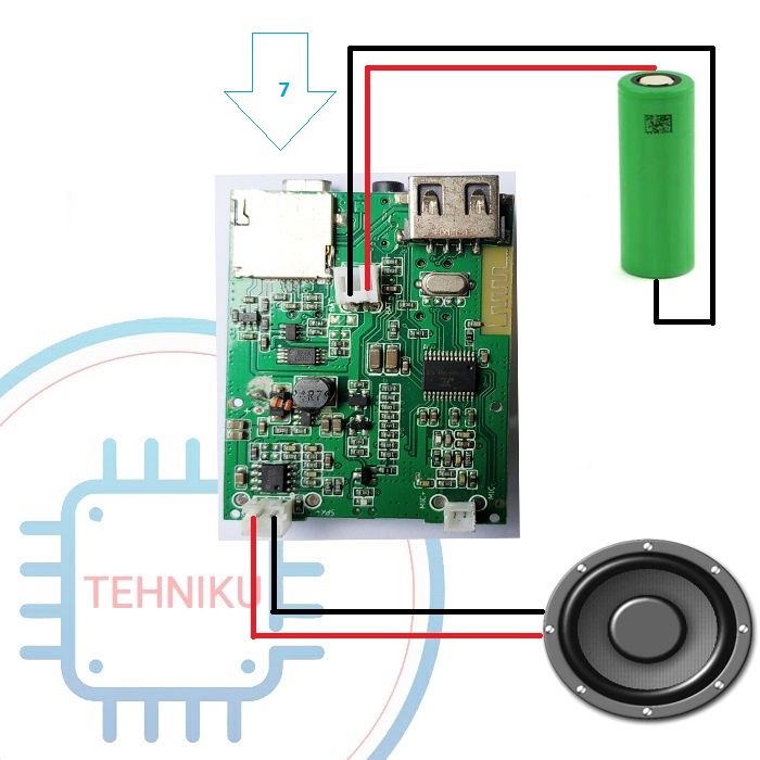 MODUL mp3 speaker bluetooth diy miniatur audio KIT diy Mp3