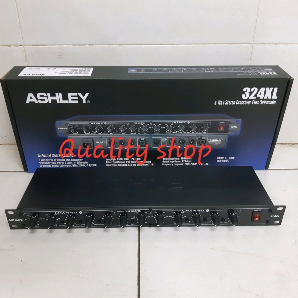 Up to 20%  crossover ashley 324XL plus subwofer original garansi resmi 1 tahun