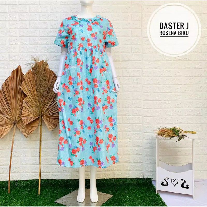 Homedress Daster Katun Jepang Premium Ori Cantik Murah Model J size S ld 100cm