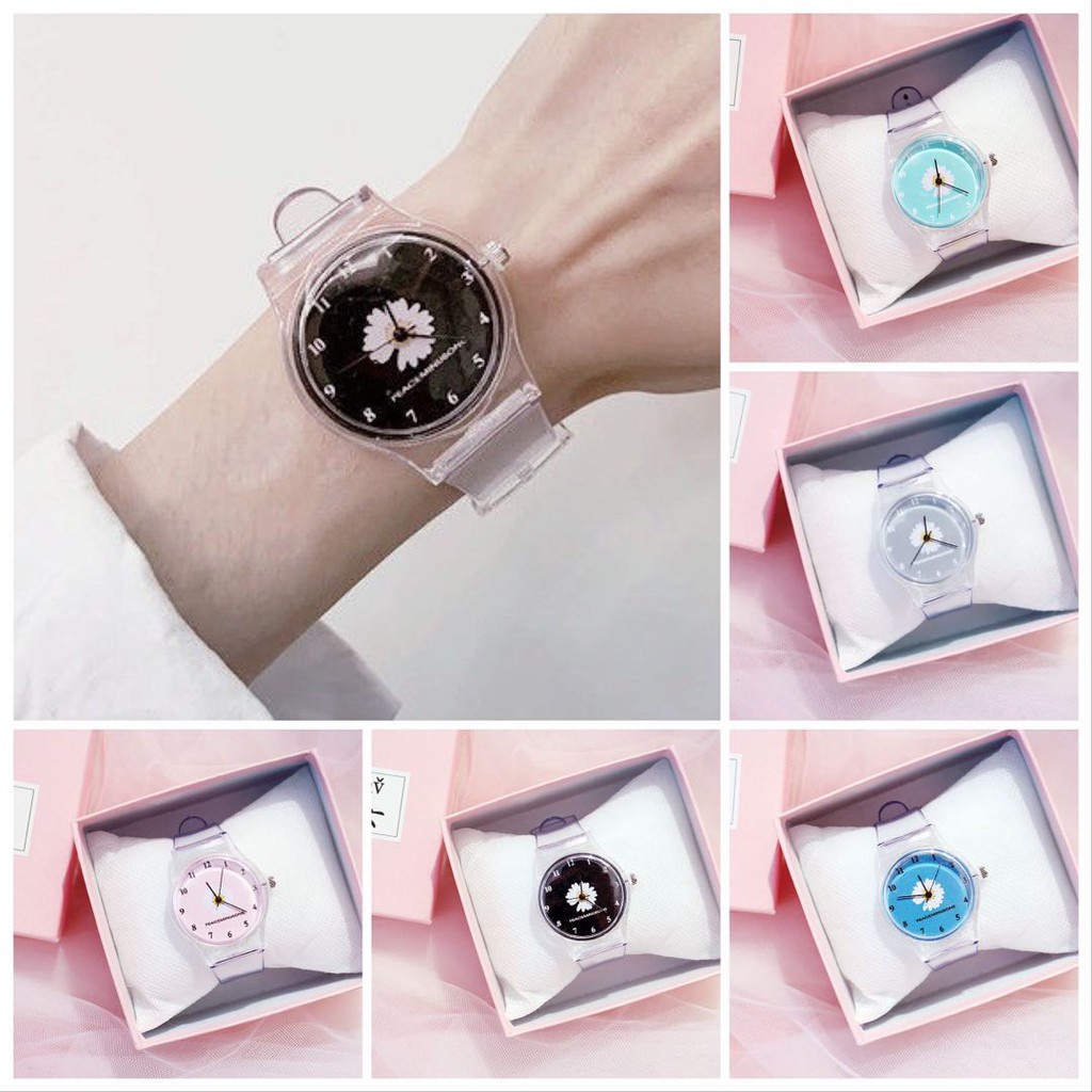 Jam Tangan Wanita Kulit Korea Pink  Murah Casual Anti Air Original Analog Ori Casale Jam041P3 Remaja