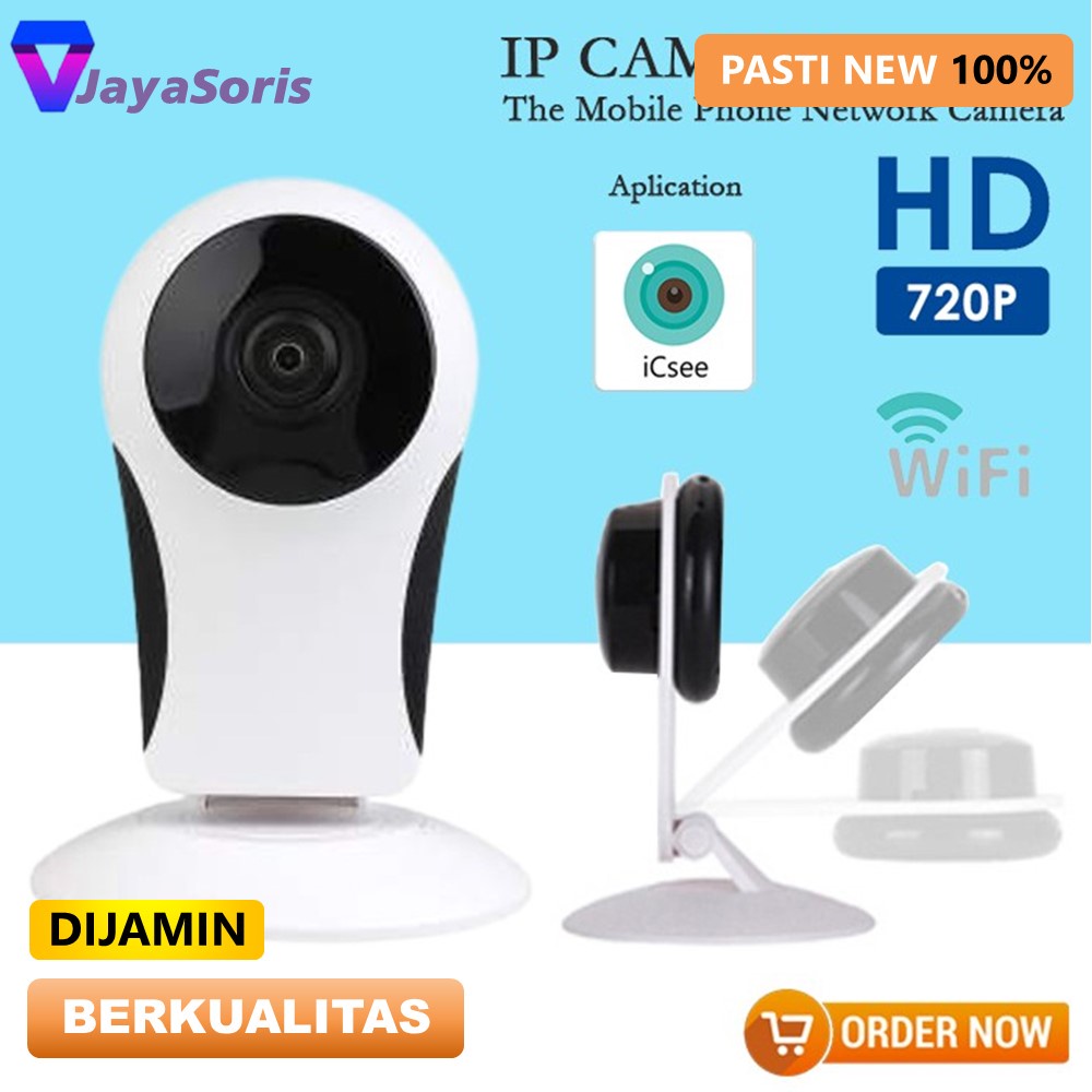 IP CAMERA CCTV WIFI KAMERA PENGINTAI MINI KECIL TERHUBUNG HP SPYCAM CAMERA WIRELESS FULL HD JS10