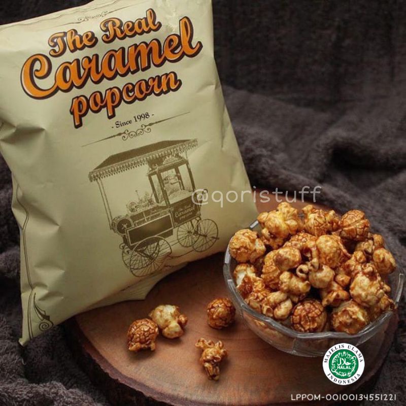 

The Real Caramel Popcorn XXI, Popcorn Caramel, Popcorn Bisokop, Popcorn XXI Halal