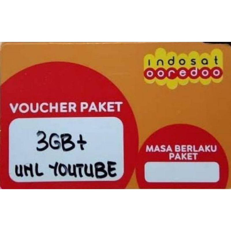 Voucher indosat