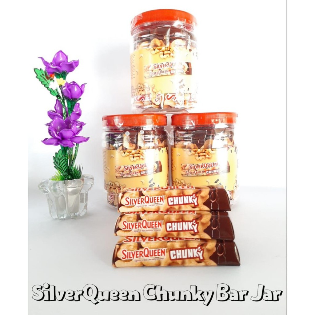 

Paket Coklat Silverqueen Chunkybar Toples isi 12