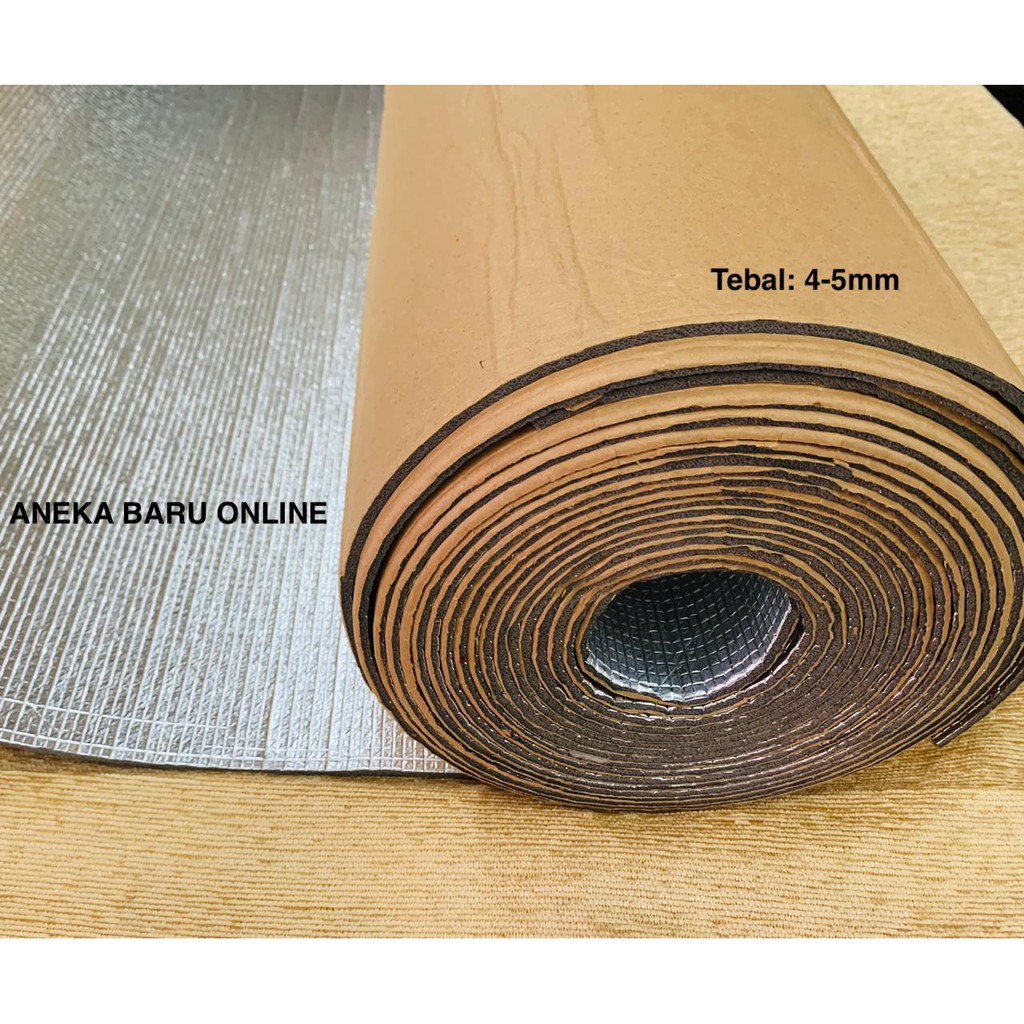 Thermal Foam Aluminium Foil/ Peredam Panas dan Suara kap mesin mobil / Peredam Panas atap Rumah