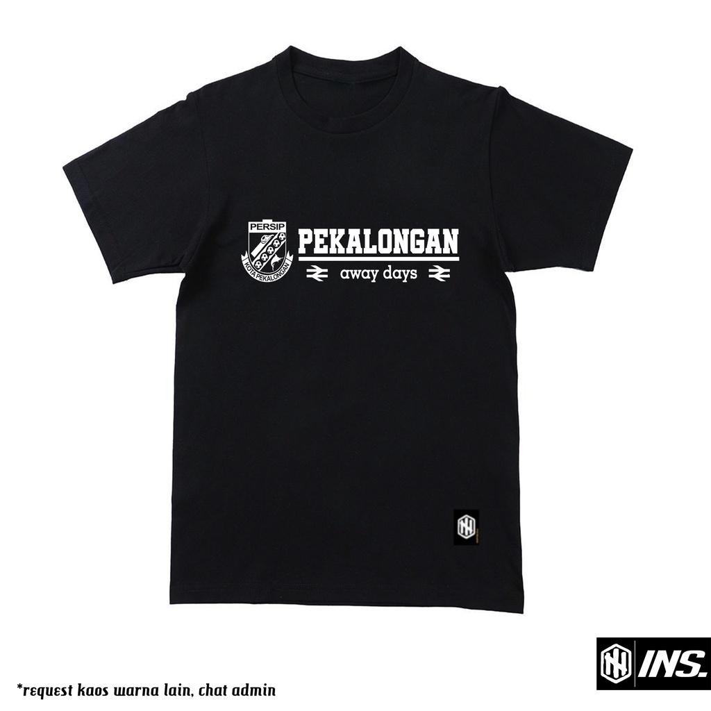 kaos tshirt casual persip pekalongan awaydays