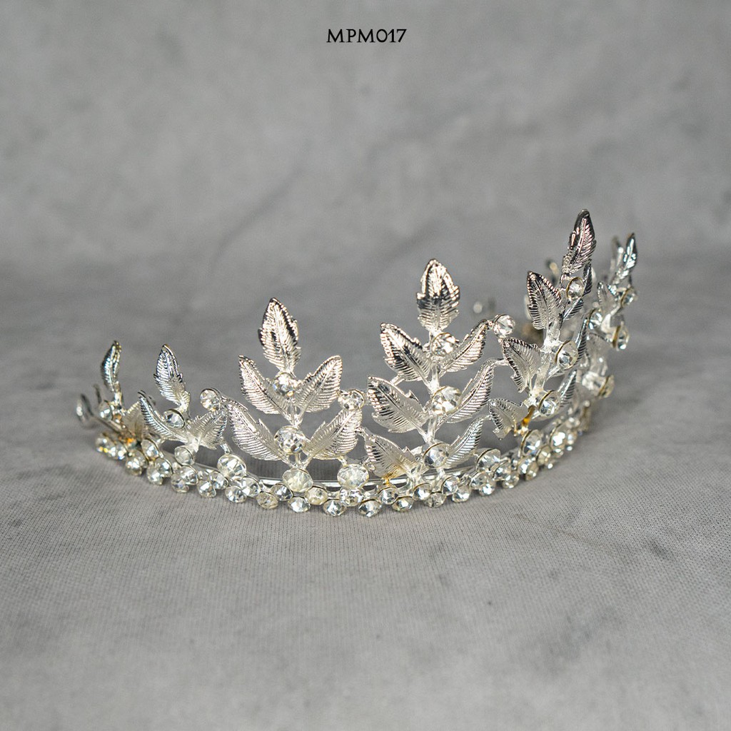 [BISA COD] HEADPIECE RAMBUT HIJAB MAHKOTA PENGANTIN AKSESORIS PESTA MPM017