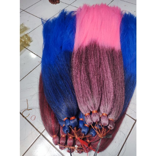 Rambut Cemara Ombre mix 2 Warna / Rambut Cemara