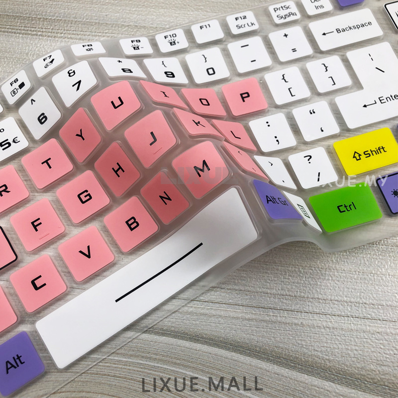 Lixue Acer Skin Silikon Cover Pelindung Keyboard Laptop Untuk Nitro 5 An515-42 52 An515 42 51 51ez 51by 791p 15.6