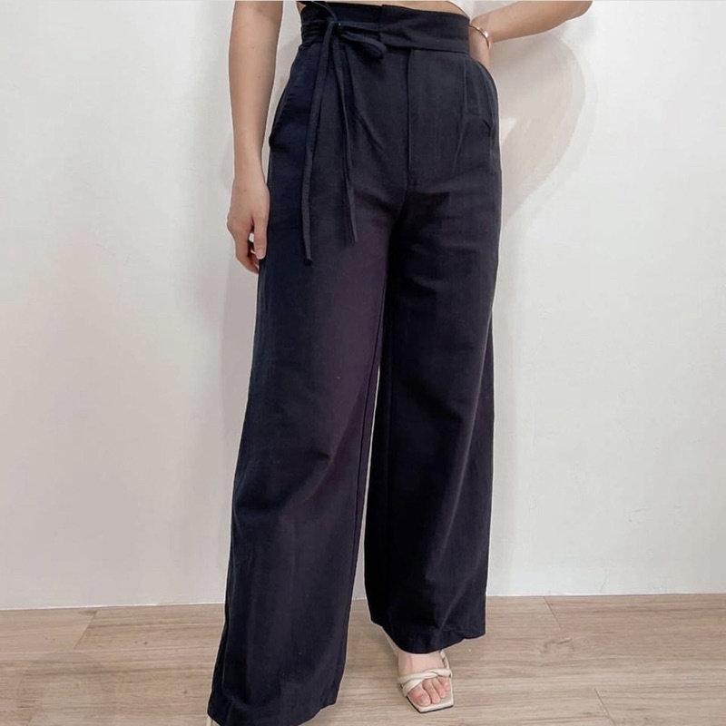 BIEBILS CULLOTES LINEN PANTS 2391