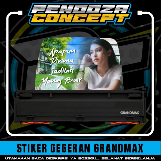 stiker decal gegeran gran max/l300/pick up