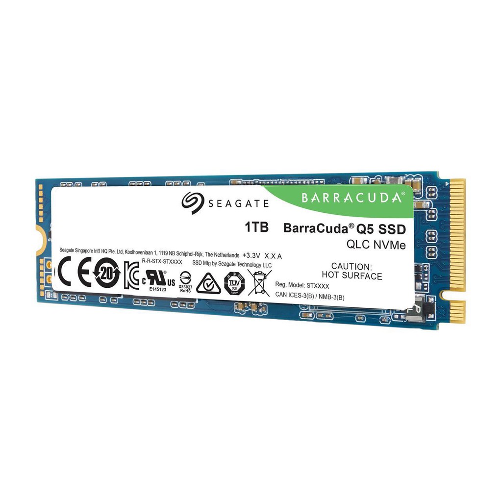 SEAGATE BarraCuda Q5 SSD 1TB ZP1000CV3A001 M.2 NVMe 1.3 3D QLC