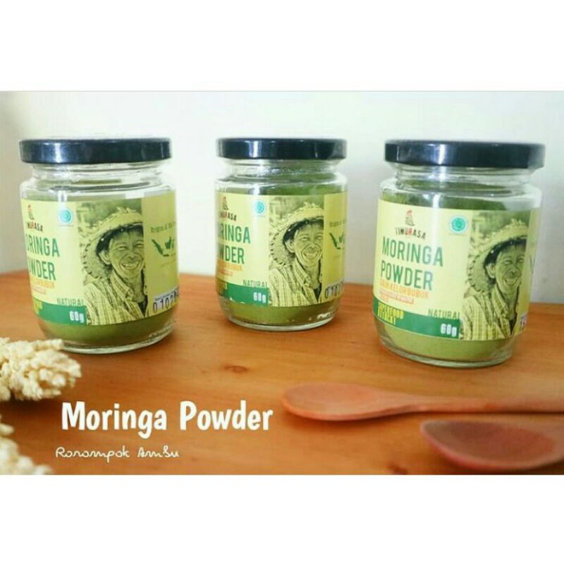 

Moringa Powder (Daun Kelor Bubuk)