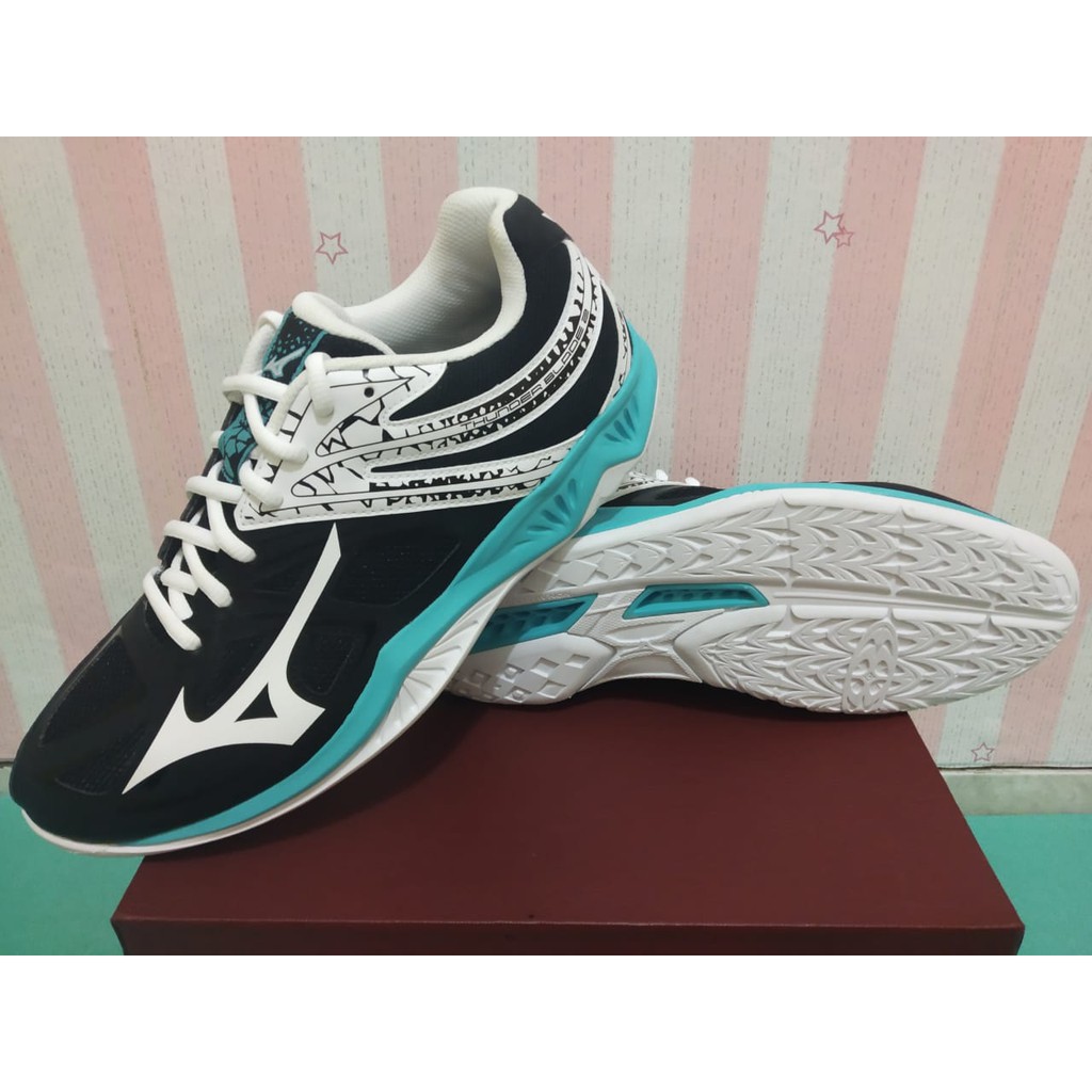 MIZUNO VOLLEY THUNDER BLADE 2 - BLACK/WHITE/BLUE ATO