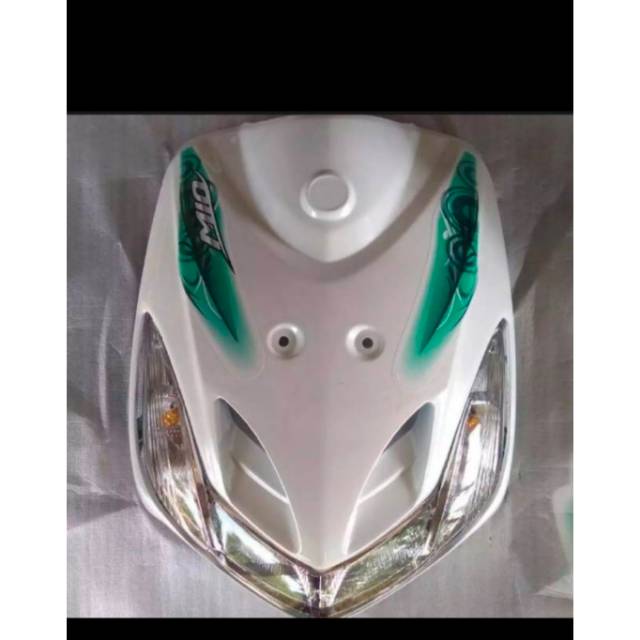 Body Tameng Cover Depan   Lampu Sen Yamaha Mio New Smile 2008 2009 2010 2011 2012 Warna putih Kualit