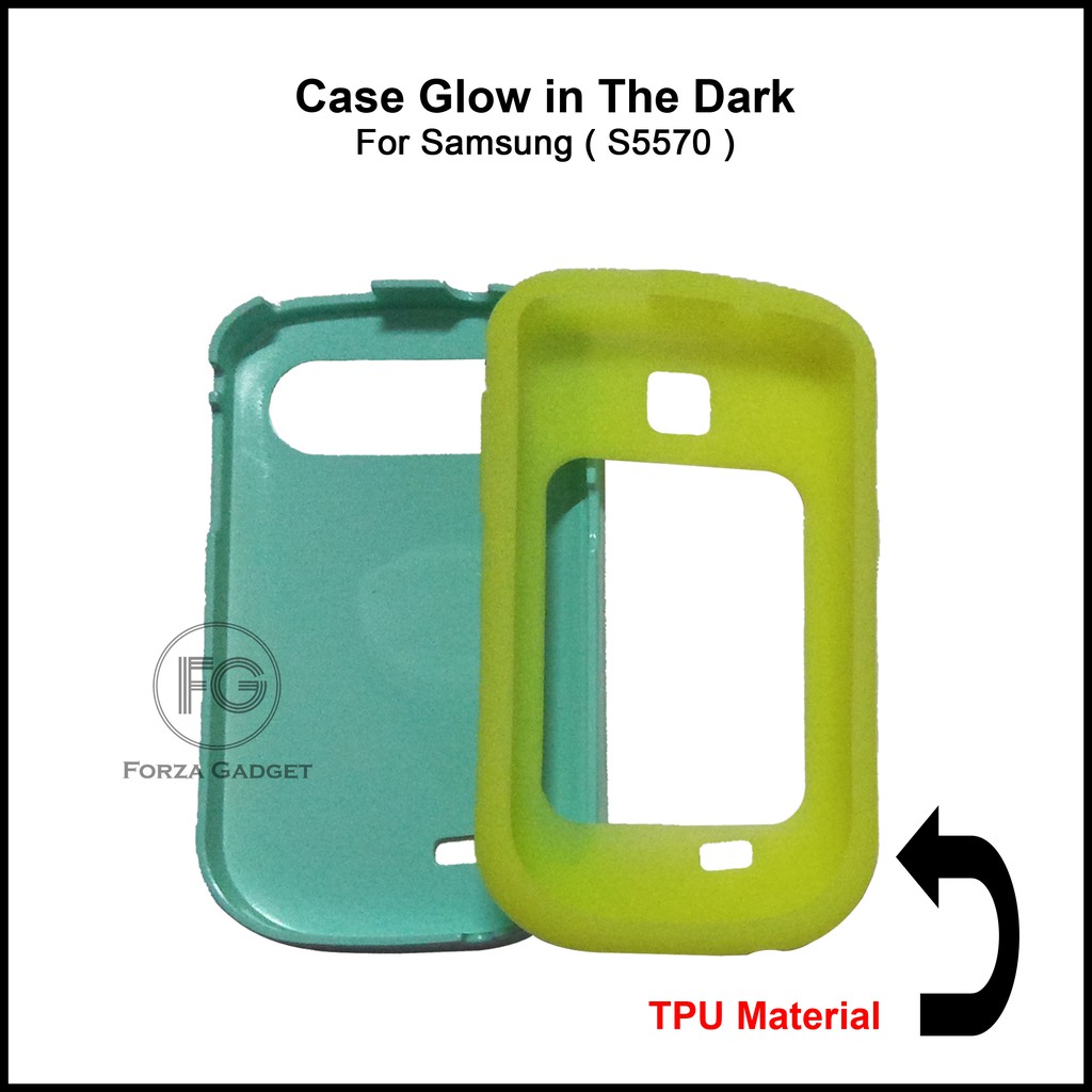 Case i-Glow for Samsung Galaxy Mini S5570 (Glow in The Dark)