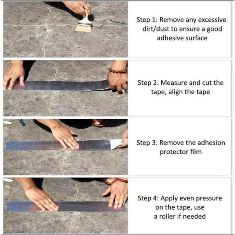 MJ88 LAKBAN ALUMINIUM FOID / LAKBAN ALUMINIUM ANTI BOCOR TAHAN API ORI