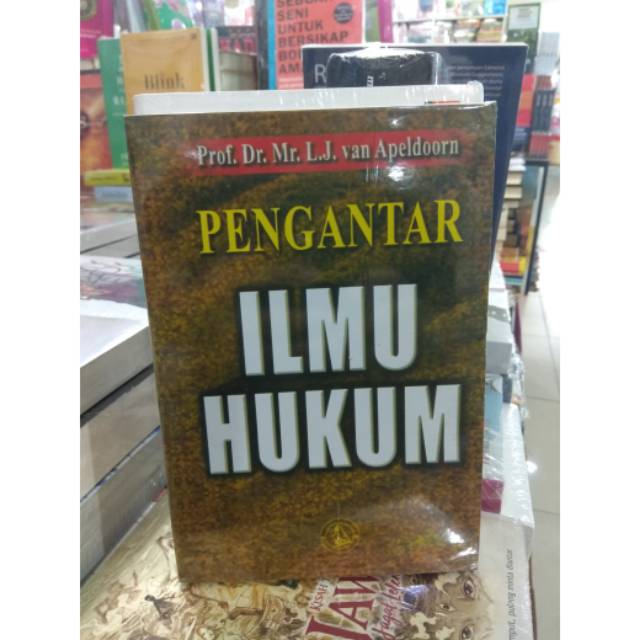

BUKU PENGANTAR ILMU HUKUM By Van Apeldroon