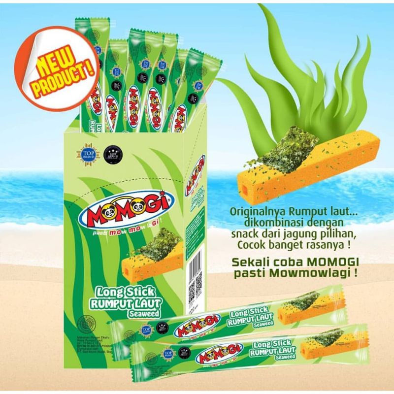 MOMOGI SEAWEED LONG RASA BARU